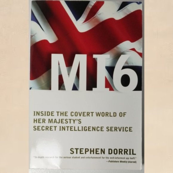 Political Science Reference Study Book MI6 Covert World Secret by Stephen Dorril - Picture 1 of 8